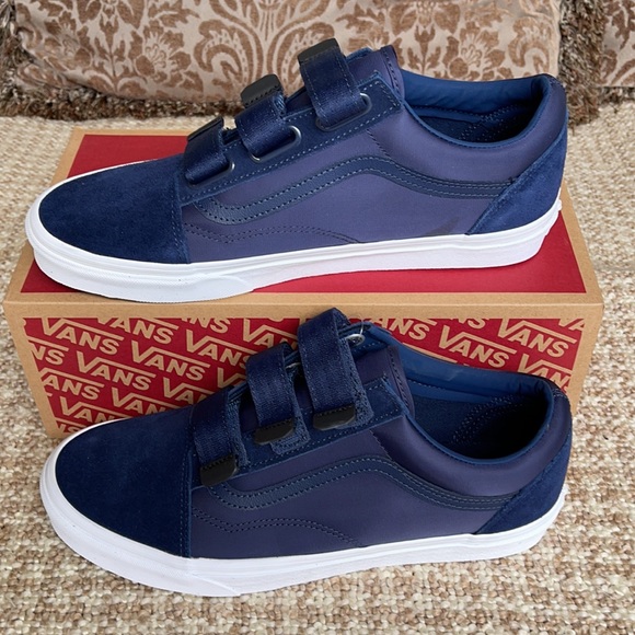 Vans Old Skool V Surplus Nylon Dress Blue WMNS - Picture 5 of 16